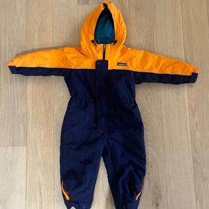 Vintage 1995 Patagonia Toddler 3T One Piece Snowsuit